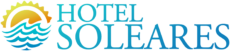 Logo del Hotel Soleares, Punta Mogotes, Mar del Plata
